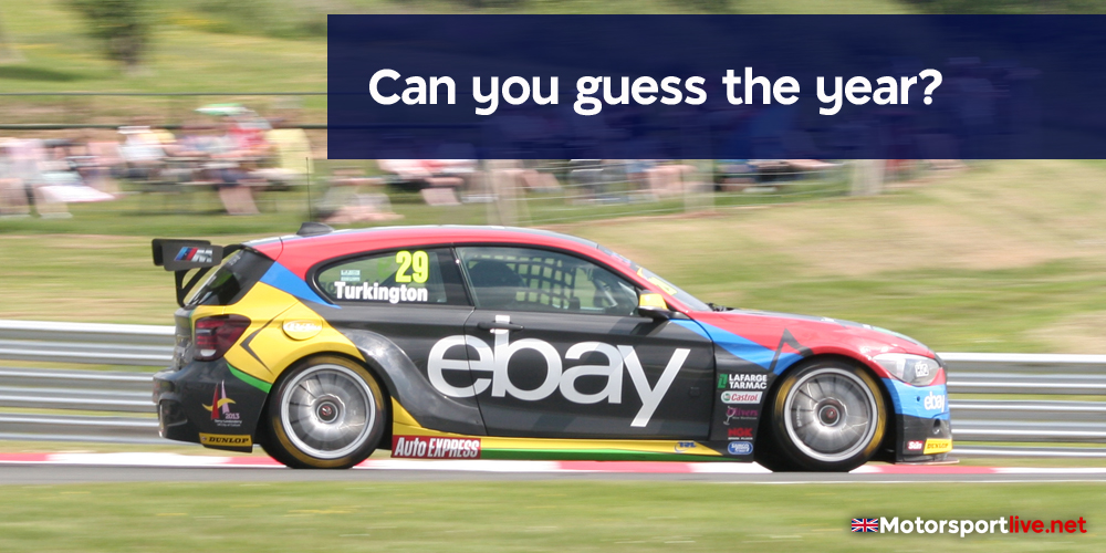Can you guess the year? BTCC